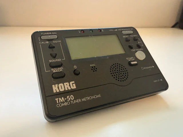 Korg TM-50 tuner and metronome